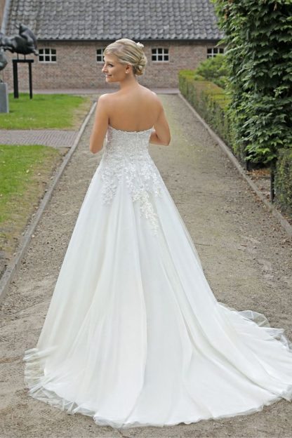 20046-B6 Satin+Tulle – Bild 2