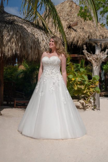 30009WU-D7 Satin+Tulle