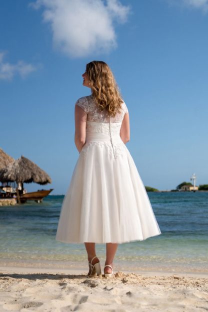 30011W-D7 Satin+Tulle – Bild 2