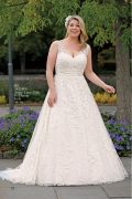5825WU-B6 Satin+Lace+Tulle
