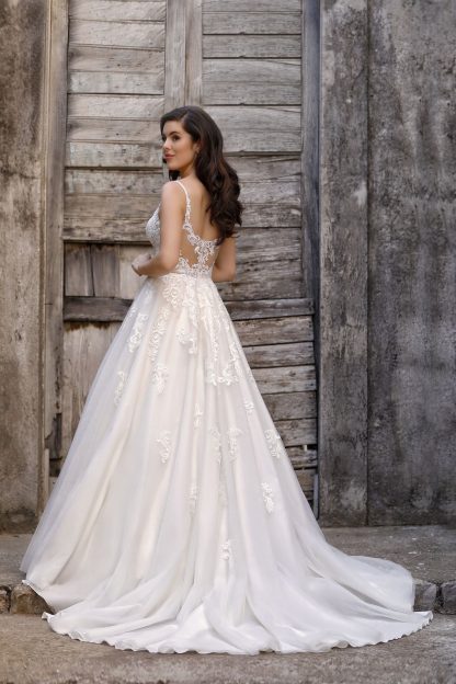 20195-D8 Tulle+Shining tulle – Bild 2