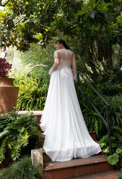 30038W-D9 Tulle+Chiffon – Bild 2