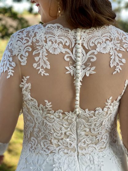 30038W-D9 Tulle+Chiffon – Bild 5