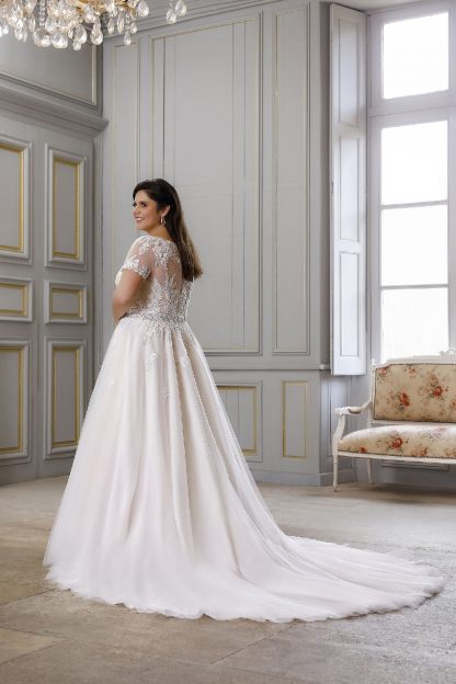 30041W-D9 Tulle+Chiffon – Bild 2