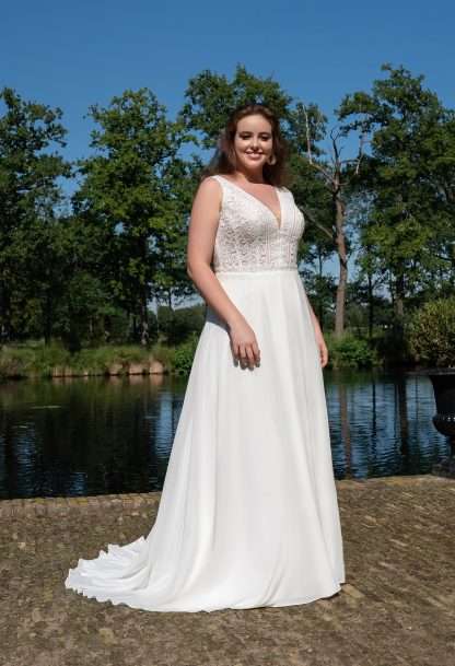30051W-Bella Chiffon+Tulle – Bild 5