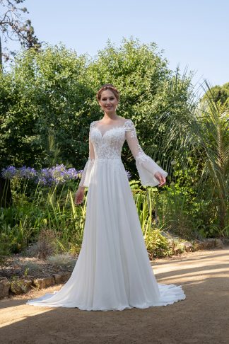 20259-D11-AM Chiffon+Tulle