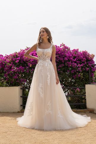 20266-D12-AM Tulle+Lace