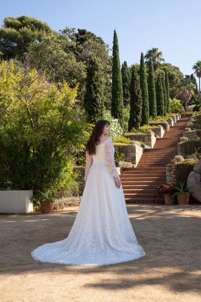 30081W-D12-BE Lace+Tulle - Image 2