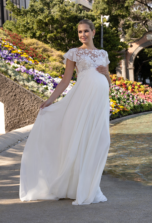 20294PU-AM-D13 Chiffon+Tulle