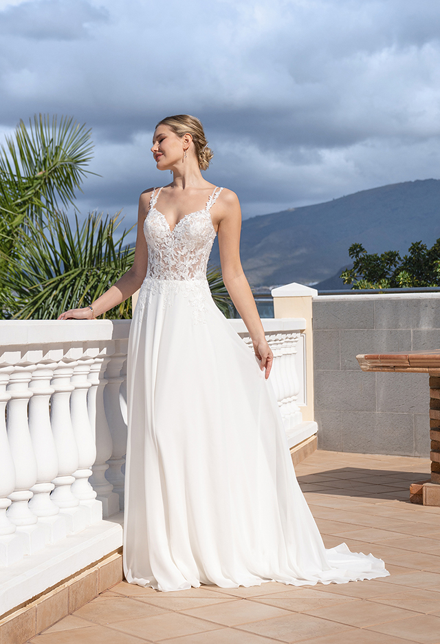 40049-SY-D13 Chiffon+Tulle