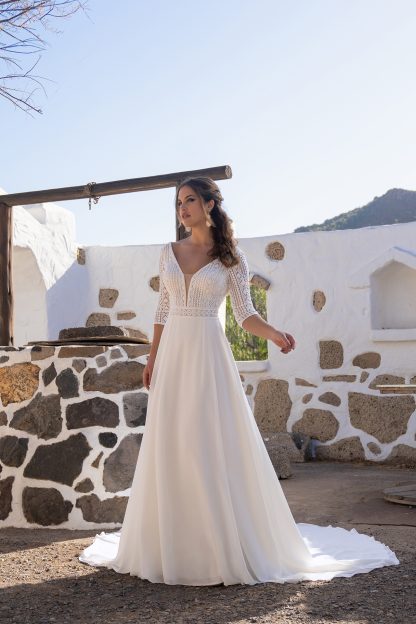 20292-AM-D13 Chiffon+Tulle
