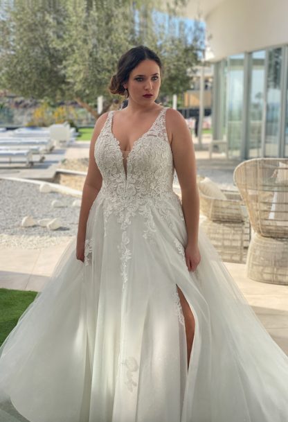 30095W-Be-D13 Tulle