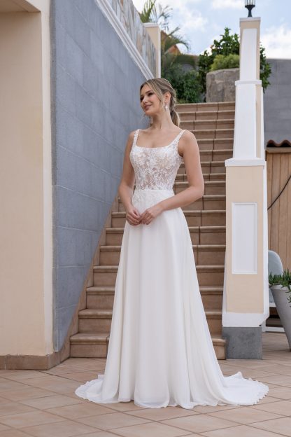 40047-SY-D13 Chiffon+Tulle