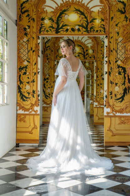 20333PU-D14-AM Chiffon +Tulle – Bild 2