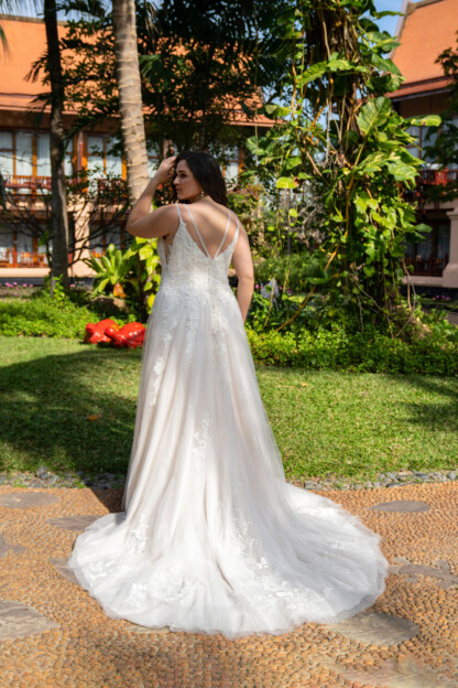 30101W-D14-BL Shiny Tulle + Tulle - Image 2