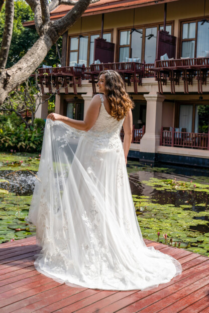 30106W-D14-BL Tulle - Image 2