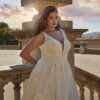 30110W-D14-BL Shiny Tulle + Tulle