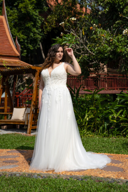 30116W-D14-BL Tulle