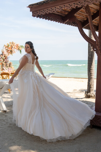 30121WU-D14-BL Tulle – Bild 2