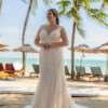 30124W-D14-BL Tulle+Lace