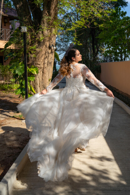 30128W-D14-BL Tulle – Bild 2