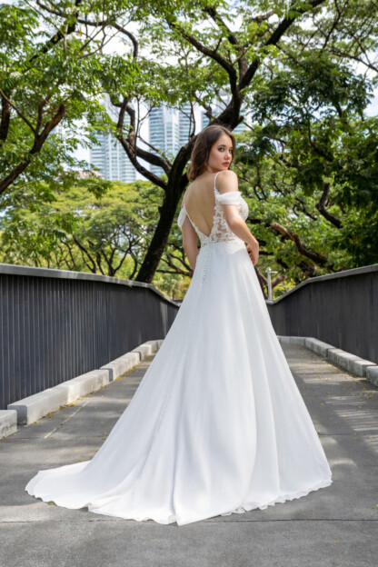 40060-D14-SY Chiffon +Tulle - Image 2
