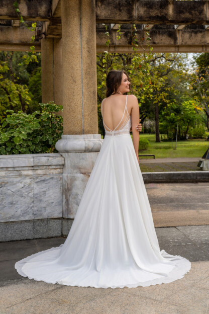 40064-D14-SY Chiffon +Tulle – Bild 2
