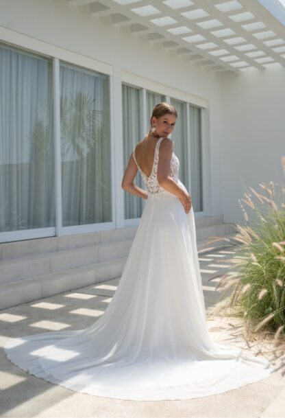 20357P-D15-AM Chiffon+Tulle – Bild 2