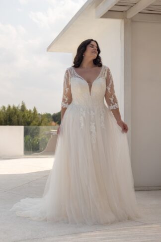 30132W-D15-BL Tulle