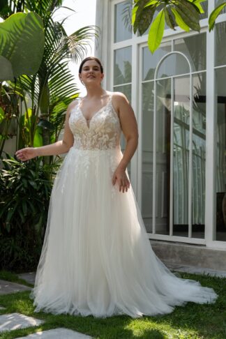 30133W-D15-BL Tulle