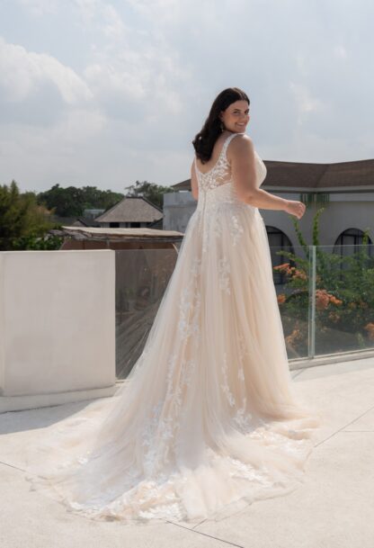 30140W-D15-BL Tulle - Image 2