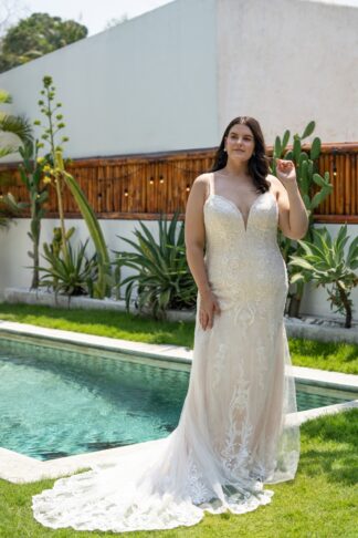 30141WU-D15-BL Tulle