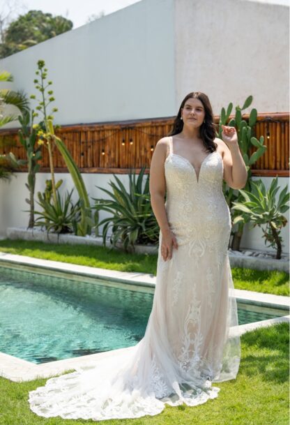 30141WU-D15-BL Tulle