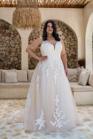30142W-D15-BL Tulle