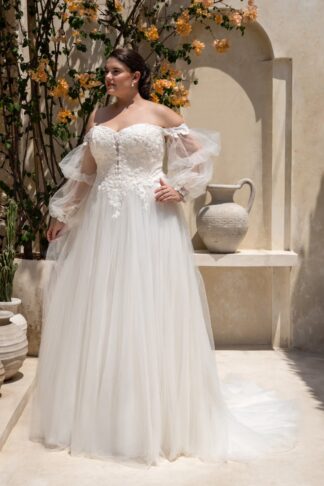 30144W-D15-BL Tulle