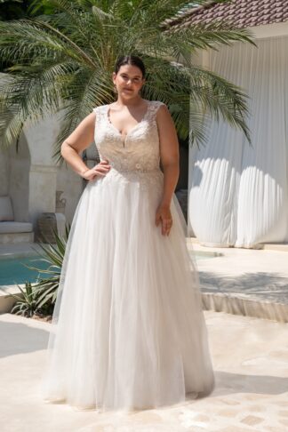 30145WU-D15-BL Tulle