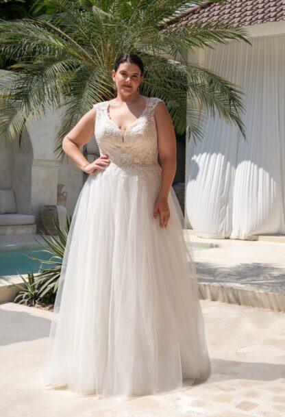 30145WU-D15-BL Tulle