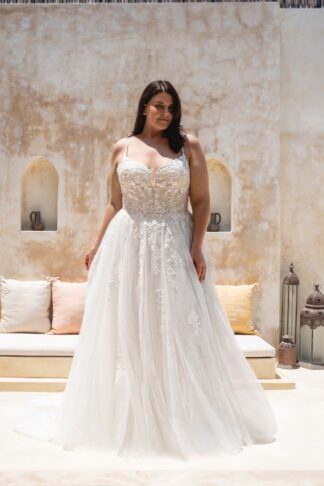 30156WU-D15-BL Tulle
