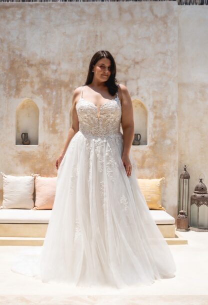 30156WU-D15-BL Tulle