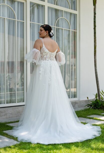 30157W-D15-BL Tulle - Image 2