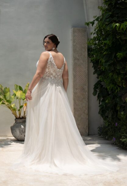 30160W-D15-BL Tulle - Image 2