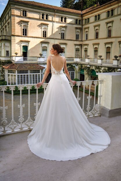 40084-D15-SY Chiffon+Tulle – Bild 2