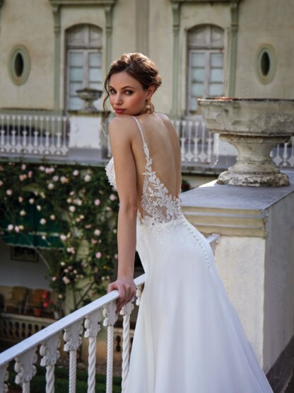 40084-D15-SY Chiffon+Tulle – Bild 3