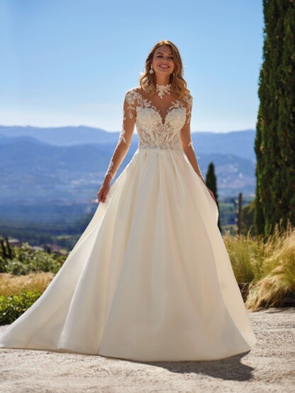 15025 - Amelie Deluxe - Chiffon+Satin