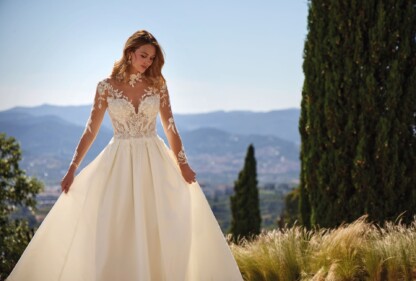 15025 - Amelie Deluxe - Chiffon+Satin – Bild 3