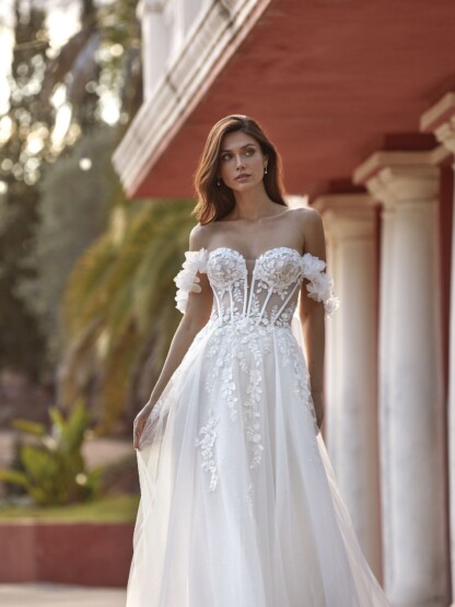 25009 - Amelie - Shiny Tulle – Bild 3