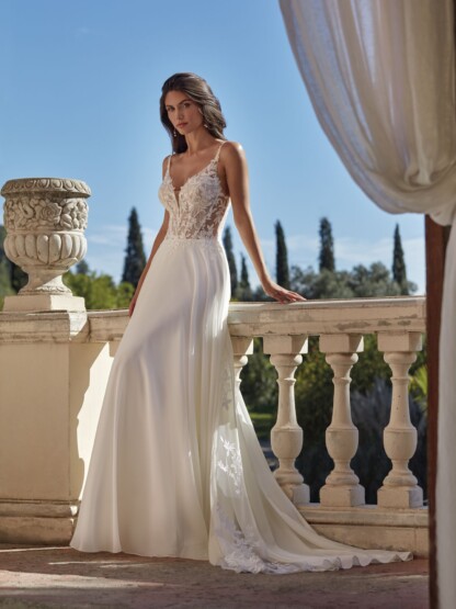 25012 - Amelie - Tulle+Chiffon – Bild 3