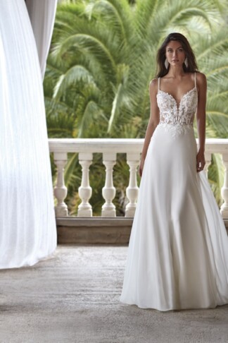 25025 - Amelie - Tulle+Chiffon