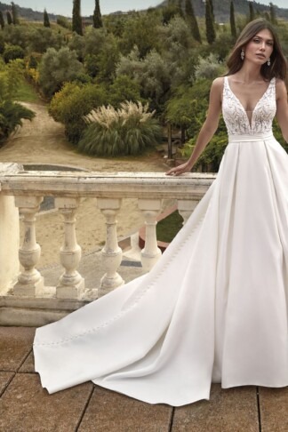 25026 - Amelie - Tulle+Satin