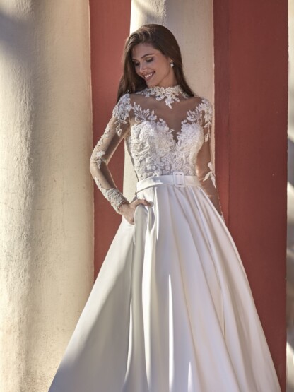 10150-D15-DL Satin+Tulle - Image 3